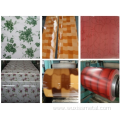 natural grain pattern flower prepainted roofing sheet